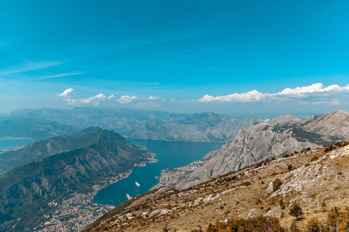 Kotor Lovćen tour - view from the heights